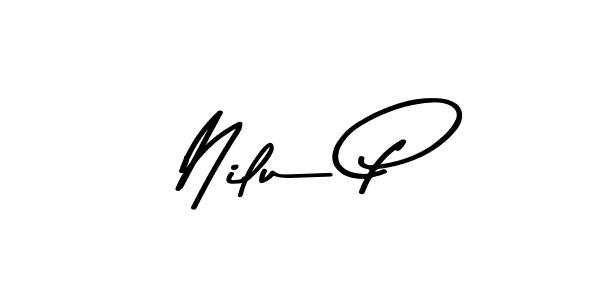 This is the best signature style for the Nilu P name. Also you like these signature font (Asem Kandis PERSONAL USE). Mix name signature. Nilu P signature style 9 images and pictures png