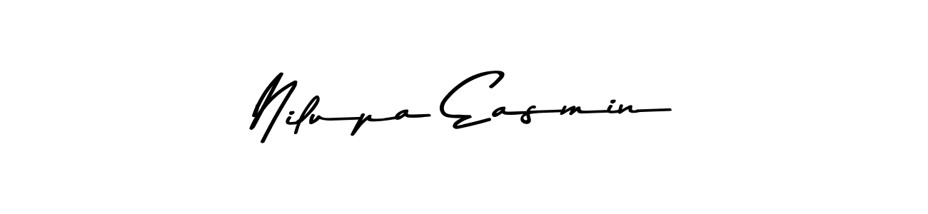 You should practise on your own different ways (Asem Kandis PERSONAL USE) to write your name (Nilupa Easmin) in signature. don't let someone else do it for you. Nilupa Easmin signature style 9 images and pictures png