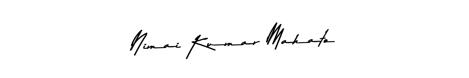 Asem Kandis PERSONAL USE is a professional signature style that is perfect for those who want to add a touch of class to their signature. It is also a great choice for those who want to make their signature more unique. Get Nimai Kumar Mahato name to fancy signature for free. Nimai Kumar Mahato signature style 9 images and pictures png