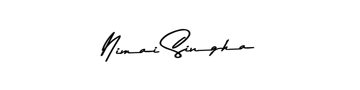 Similarly Asem Kandis PERSONAL USE is the best handwritten signature design. Signature creator online .You can use it as an online autograph creator for name Nimai Singha. Nimai Singha signature style 9 images and pictures png