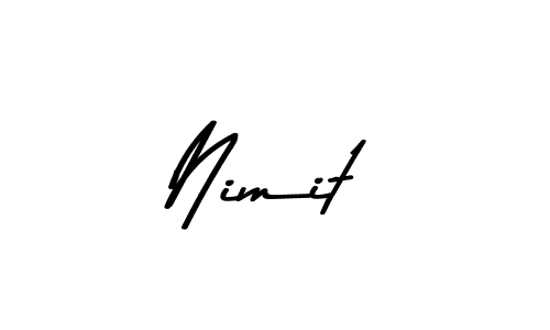 Make a beautiful signature design for name Nimit. Use this online signature maker to create a handwritten signature for free. Nimit signature style 9 images and pictures png