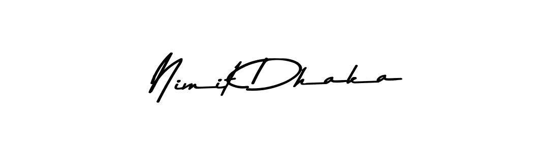 It looks lik you need a new signature style for name Nimit Dhaka. Design unique handwritten (Asem Kandis PERSONAL USE) signature with our free signature maker in just a few clicks. Nimit Dhaka signature style 9 images and pictures png