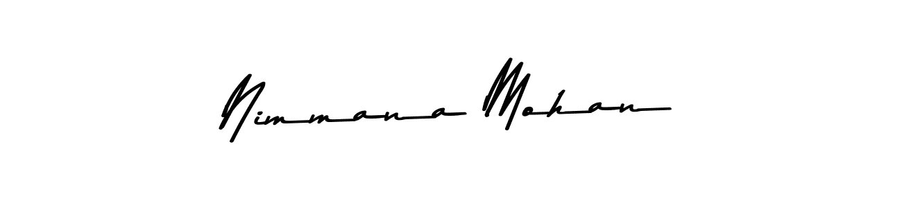 It looks lik you need a new signature style for name Nimmana Mohan. Design unique handwritten (Asem Kandis PERSONAL USE) signature with our free signature maker in just a few clicks. Nimmana Mohan signature style 9 images and pictures png