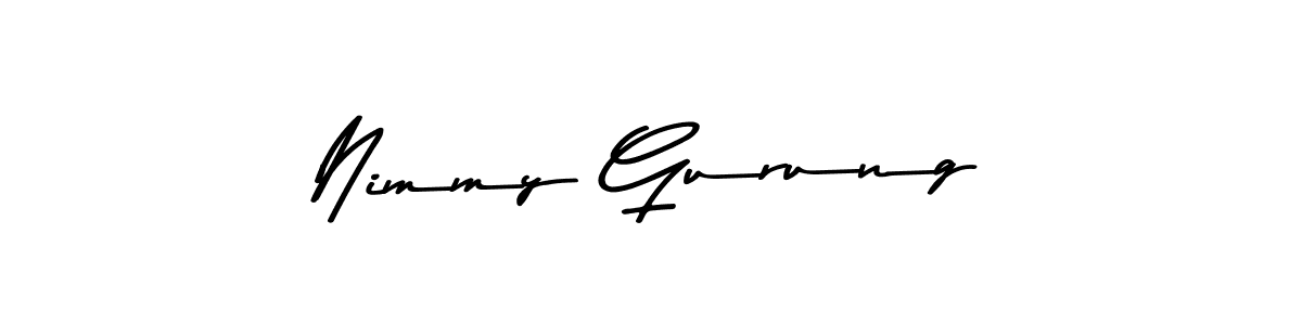 How to Draw Nimmy Gurung signature style? Asem Kandis PERSONAL USE is a latest design signature styles for name Nimmy Gurung. Nimmy Gurung signature style 9 images and pictures png