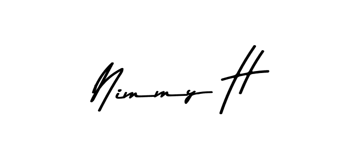 Best and Professional Signature Style for Nimmy H. Asem Kandis PERSONAL USE Best Signature Style Collection. Nimmy H signature style 9 images and pictures png