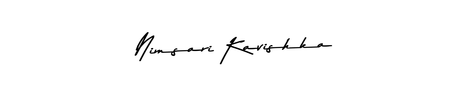 Similarly Asem Kandis PERSONAL USE is the best handwritten signature design. Signature creator online .You can use it as an online autograph creator for name Nimsari Kavishka. Nimsari Kavishka signature style 9 images and pictures png
