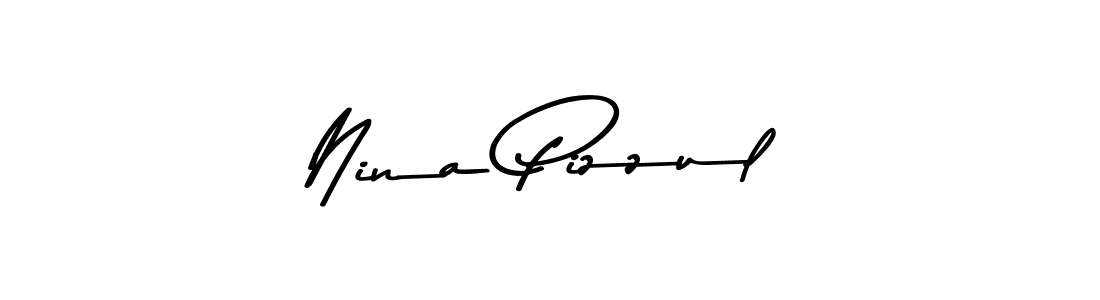 Also You can easily find your signature by using the search form. We will create Nina Pizzul name handwritten signature images for you free of cost using Asem Kandis PERSONAL USE sign style. Nina Pizzul signature style 9 images and pictures png
