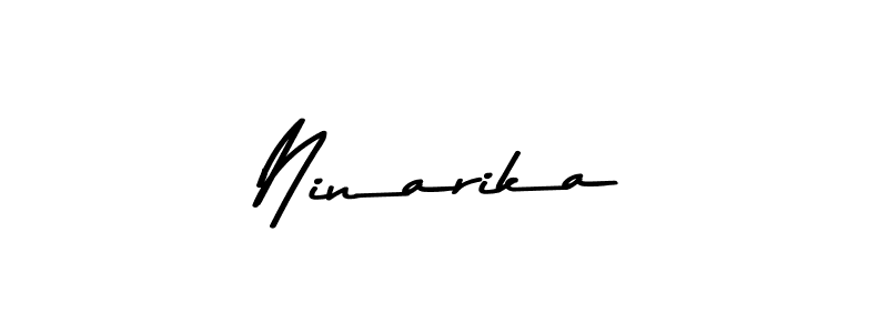 You should practise on your own different ways (Asem Kandis PERSONAL USE) to write your name (Ninarika) in signature. don't let someone else do it for you. Ninarika signature style 9 images and pictures png