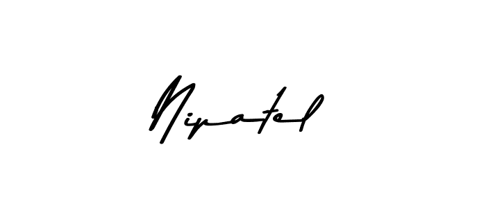 You should practise on your own different ways (Asem Kandis PERSONAL USE) to write your name (Nipatel) in signature. don't let someone else do it for you. Nipatel signature style 9 images and pictures png
