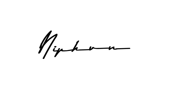 You should practise on your own different ways (Asem Kandis PERSONAL USE) to write your name (Niphun) in signature. don't let someone else do it for you. Niphun signature style 9 images and pictures png