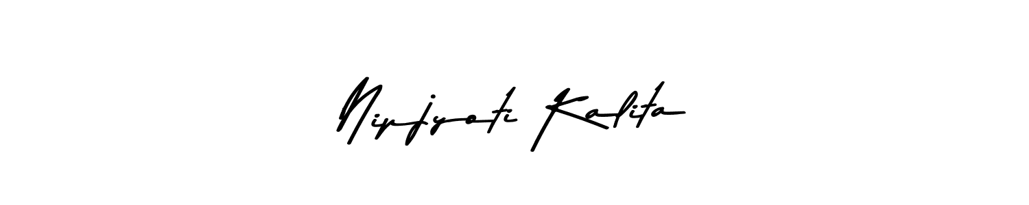 Asem Kandis PERSONAL USE is a professional signature style that is perfect for those who want to add a touch of class to their signature. It is also a great choice for those who want to make their signature more unique. Get Nipjyoti Kalita name to fancy signature for free. Nipjyoti Kalita signature style 9 images and pictures png