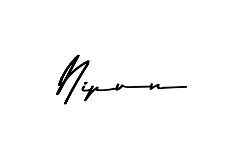The best way (Asem Kandis PERSONAL USE) to make a short signature is to pick only two or three words in your name. The name Nipun include a total of six letters. For converting this name. Nipun signature style 9 images and pictures png