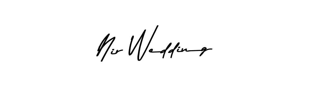 How to make Nir Wedding signature? Asem Kandis PERSONAL USE is a professional autograph style. Create handwritten signature for Nir Wedding name. Nir Wedding signature style 9 images and pictures png