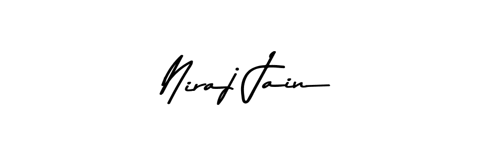 Similarly Asem Kandis PERSONAL USE is the best handwritten signature design. Signature creator online .You can use it as an online autograph creator for name Niraj Jain. Niraj Jain signature style 9 images and pictures png