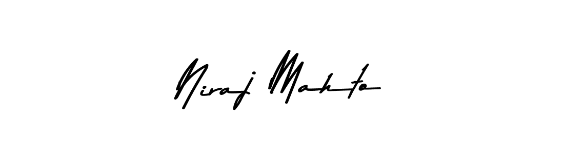 Niraj Mahto stylish signature style. Best Handwritten Sign (Asem Kandis PERSONAL USE) for my name. Handwritten Signature Collection Ideas for my name Niraj Mahto. Niraj Mahto signature style 9 images and pictures png