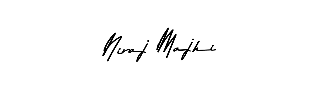 Use a signature maker to create a handwritten signature online. With this signature software, you can design (Asem Kandis PERSONAL USE) your own signature for name Niraj Majhi. Niraj Majhi signature style 9 images and pictures png