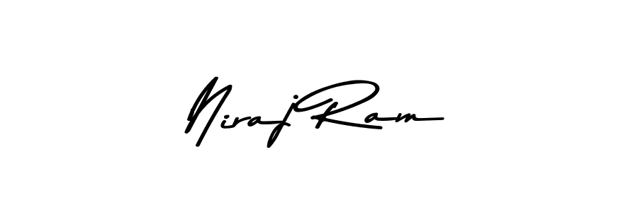 The best way (Asem Kandis PERSONAL USE) to make a short signature is to pick only two or three words in your name. The name Niraj Ram include a total of six letters. For converting this name. Niraj Ram signature style 9 images and pictures png