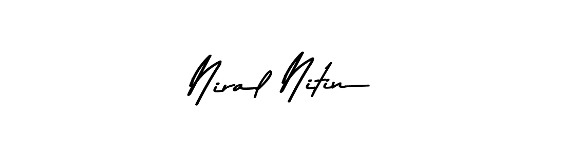 Check out images of Autograph of Niral Nitin name. Actor Niral Nitin Signature Style. Asem Kandis PERSONAL USE is a professional sign style online. Niral Nitin signature style 9 images and pictures png