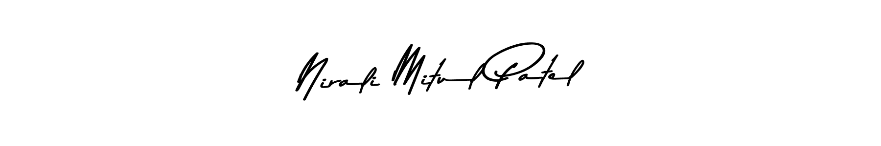 It looks lik you need a new signature style for name Nirali Mitul Patel. Design unique handwritten (Asem Kandis PERSONAL USE) signature with our free signature maker in just a few clicks. Nirali Mitul Patel signature style 9 images and pictures png