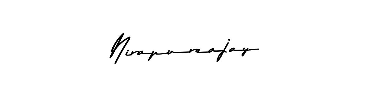 Use a signature maker to create a handwritten signature online. With this signature software, you can design (Asem Kandis PERSONAL USE) your own signature for name Nirapureajay. Nirapureajay signature style 9 images and pictures png