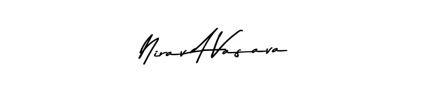 You can use this online signature creator to create a handwritten signature for the name Nirav A Vasava. This is the best online autograph maker. Nirav A Vasava signature style 9 images and pictures png