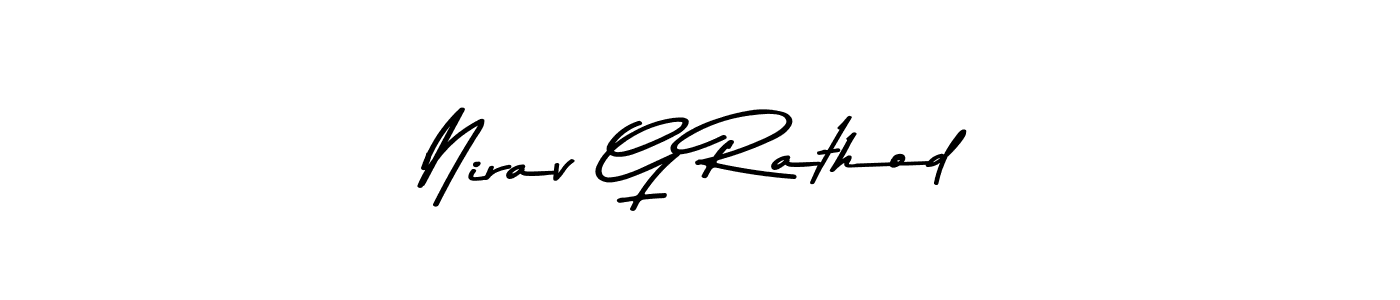 if you are searching for the best signature style for your name Nirav G Rathod. so please give up your signature search. here we have designed multiple signature styles  using Asem Kandis PERSONAL USE. Nirav G Rathod signature style 9 images and pictures png