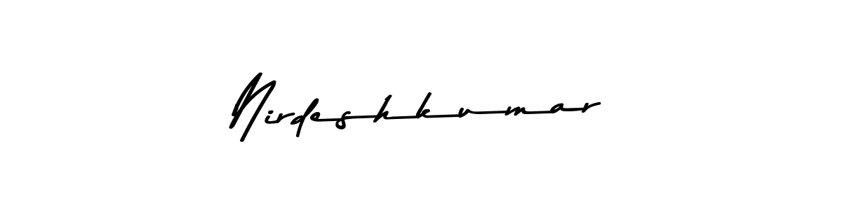 It looks lik you need a new signature style for name Nirdeshkumar. Design unique handwritten (Asem Kandis PERSONAL USE) signature with our free signature maker in just a few clicks. Nirdeshkumar signature style 9 images and pictures png