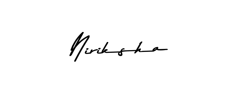 It looks lik you need a new signature style for name Niriksha. Design unique handwritten (Asem Kandis PERSONAL USE) signature with our free signature maker in just a few clicks. Niriksha signature style 9 images and pictures png