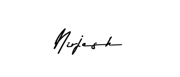 Make a short Nirjesh signature style. Manage your documents anywhere anytime using Asem Kandis PERSONAL USE. Create and add eSignatures, submit forms, share and send files easily. Nirjesh signature style 9 images and pictures png