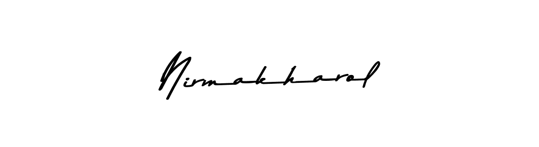 Here are the top 10 professional signature styles for the name Nirmakharol. These are the best autograph styles you can use for your name. Nirmakharol signature style 9 images and pictures png
