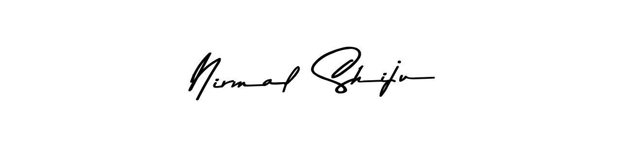 Here are the top 10 professional signature styles for the name Nirmal  Shiju. These are the best autograph styles you can use for your name. Nirmal  Shiju signature style 9 images and pictures png