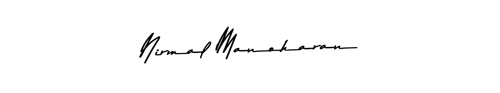 Make a short Nirmal Manoharan signature style. Manage your documents anywhere anytime using Asem Kandis PERSONAL USE. Create and add eSignatures, submit forms, share and send files easily. Nirmal Manoharan signature style 9 images and pictures png