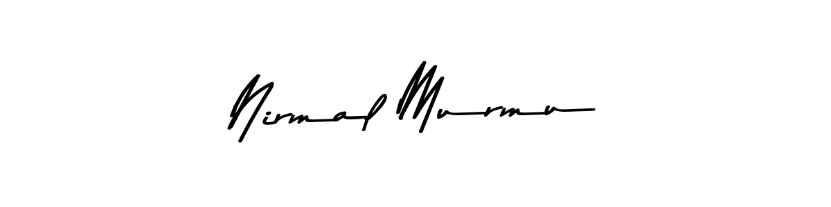 You should practise on your own different ways (Asem Kandis PERSONAL USE) to write your name (Nirmal Murmu) in signature. don't let someone else do it for you. Nirmal Murmu signature style 9 images and pictures png