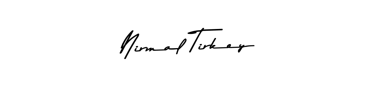 Use a signature maker to create a handwritten signature online. With this signature software, you can design (Asem Kandis PERSONAL USE) your own signature for name Nirmal Tirkey. Nirmal Tirkey signature style 9 images and pictures png