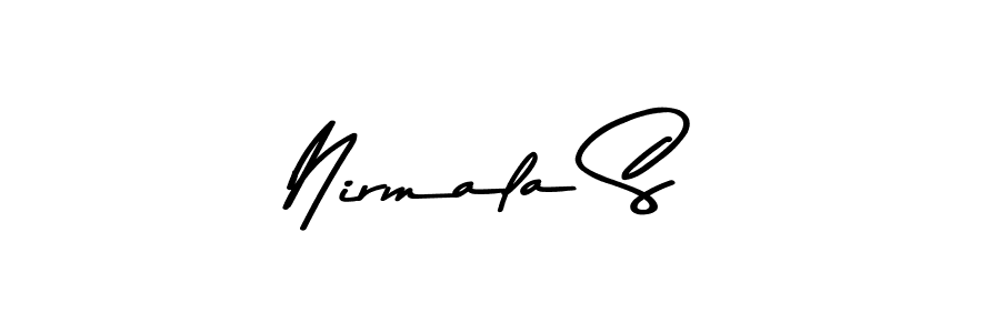 How to Draw Nirmala S signature style? Asem Kandis PERSONAL USE is a latest design signature styles for name Nirmala S. Nirmala S signature style 9 images and pictures png