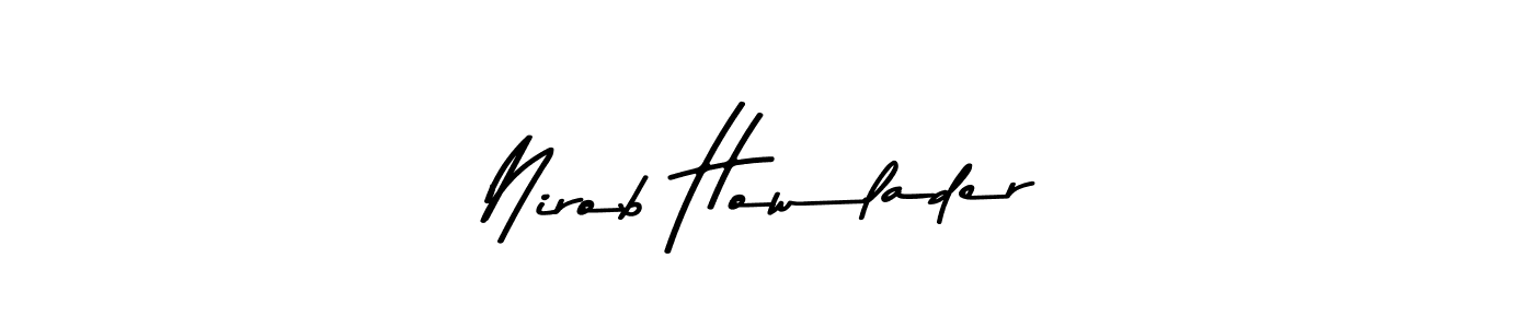 Make a short Nirob Howlader signature style. Manage your documents anywhere anytime using Asem Kandis PERSONAL USE. Create and add eSignatures, submit forms, share and send files easily. Nirob Howlader signature style 9 images and pictures png