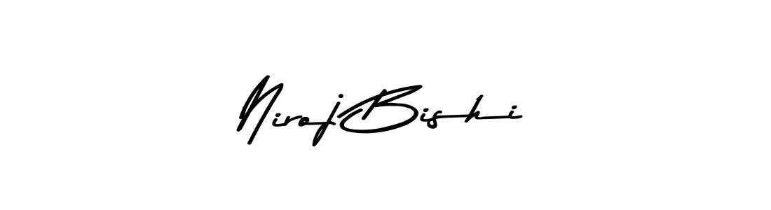 Similarly Asem Kandis PERSONAL USE is the best handwritten signature design. Signature creator online .You can use it as an online autograph creator for name Niroj Bishi. Niroj Bishi signature style 9 images and pictures png