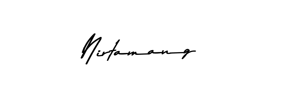 Use a signature maker to create a handwritten signature online. With this signature software, you can design (Asem Kandis PERSONAL USE) your own signature for name Nirtamang. Nirtamang signature style 9 images and pictures png