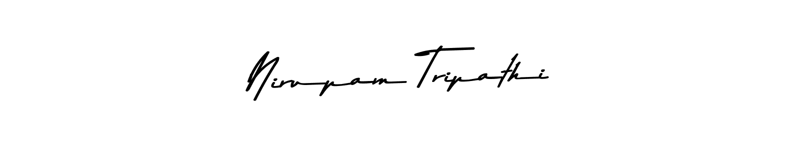 Nirupam Tripathi stylish signature style. Best Handwritten Sign (Asem Kandis PERSONAL USE) for my name. Handwritten Signature Collection Ideas for my name Nirupam Tripathi. Nirupam Tripathi signature style 9 images and pictures png