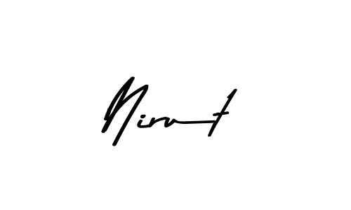 Similarly Asem Kandis PERSONAL USE is the best handwritten signature design. Signature creator online .You can use it as an online autograph creator for name Nirut. Nirut signature style 9 images and pictures png