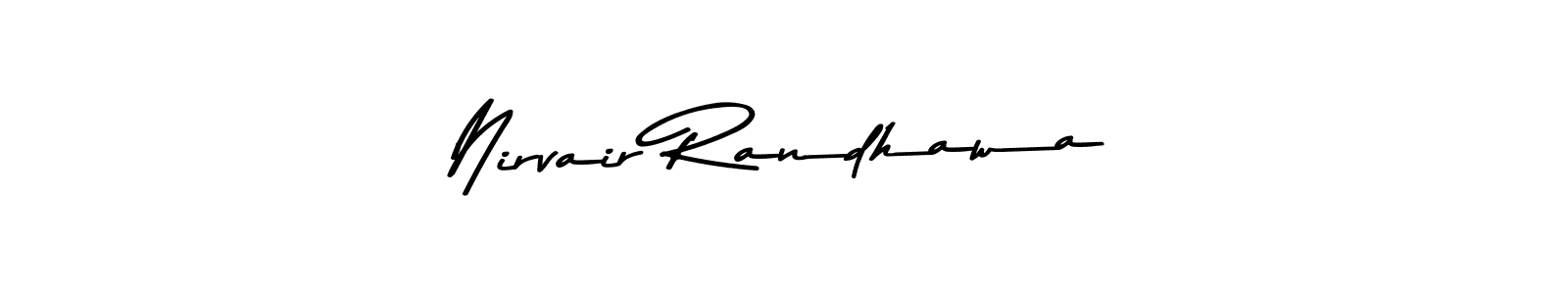 Design your own signature with our free online signature maker. With this signature software, you can create a handwritten (Asem Kandis PERSONAL USE) signature for name Nirvair Randhawa. Nirvair Randhawa signature style 9 images and pictures png