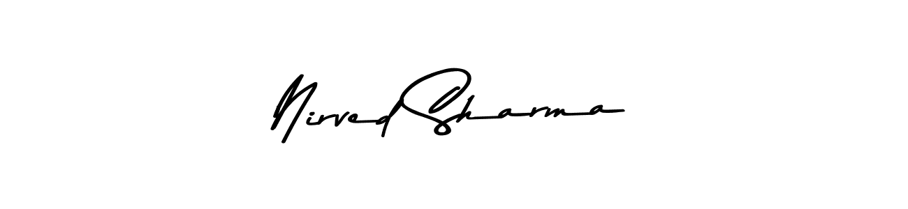 Also we have Nirved Sharma name is the best signature style. Create professional handwritten signature collection using Asem Kandis PERSONAL USE autograph style. Nirved Sharma signature style 9 images and pictures png