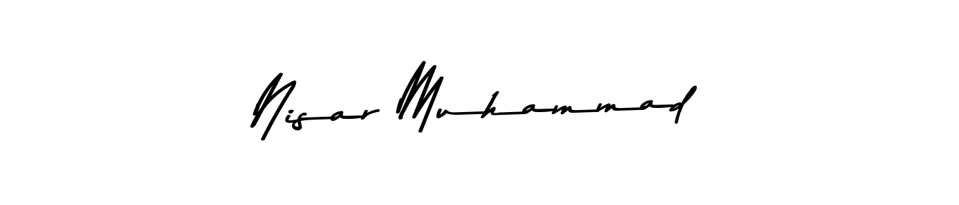 It looks lik you need a new signature style for name Nisar Muhammad. Design unique handwritten (Asem Kandis PERSONAL USE) signature with our free signature maker in just a few clicks. Nisar Muhammad signature style 9 images and pictures png