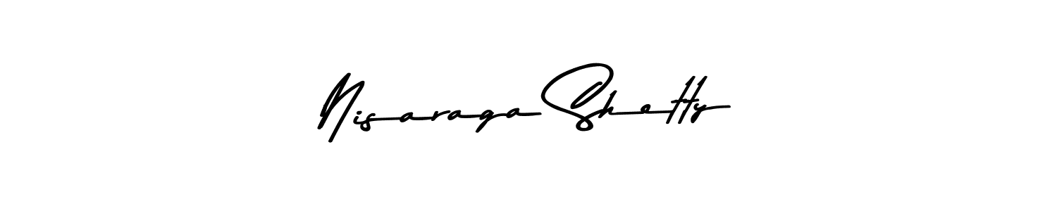 Make a beautiful signature design for name Nisaraga Shetty. With this signature (Asem Kandis PERSONAL USE) style, you can create a handwritten signature for free. Nisaraga Shetty signature style 9 images and pictures png