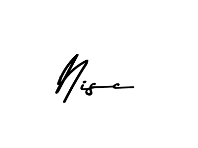 Here are the top 10 professional signature styles for the name Nisc. These are the best autograph styles you can use for your name. Nisc signature style 9 images and pictures png