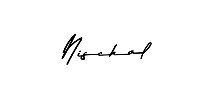 Also we have Nischal name is the best signature style. Create professional handwritten signature collection using Asem Kandis PERSONAL USE autograph style. Nischal signature style 9 images and pictures png