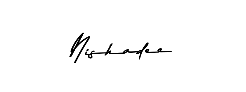 This is the best signature style for the Nishadee name. Also you like these signature font (Asem Kandis PERSONAL USE). Mix name signature. Nishadee signature style 9 images and pictures png