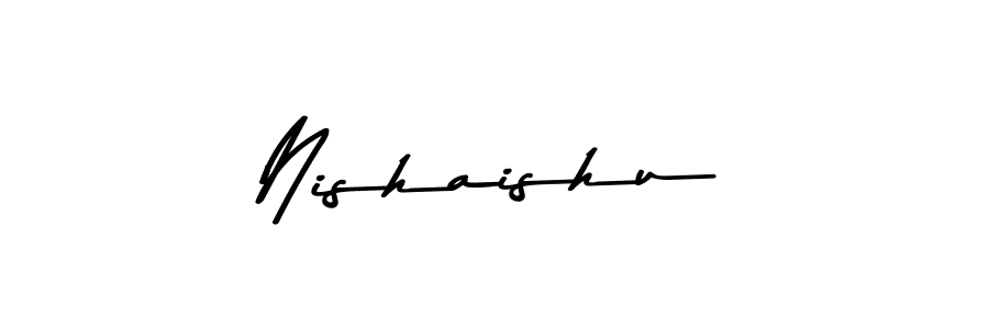 Here are the top 10 professional signature styles for the name Nishaishu. These are the best autograph styles you can use for your name. Nishaishu signature style 9 images and pictures png