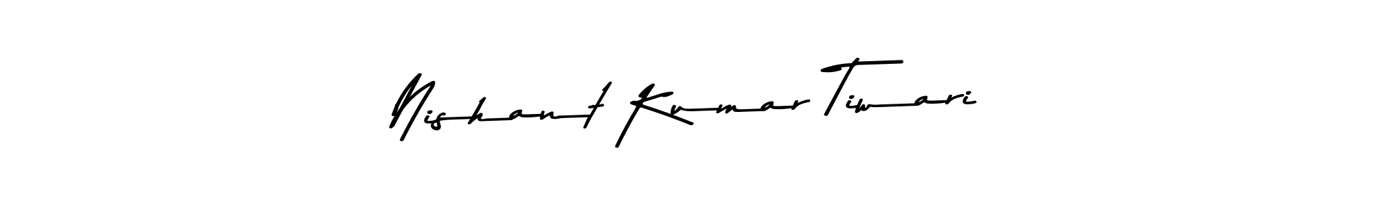 You should practise on your own different ways (Asem Kandis PERSONAL USE) to write your name (Nishant Kumar Tiwari) in signature. don't let someone else do it for you. Nishant Kumar Tiwari signature style 9 images and pictures png