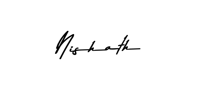 Once you've used our free online signature maker to create your best signature Asem Kandis PERSONAL USE style, it's time to enjoy all of the benefits that Nishath name signing documents. Nishath signature style 9 images and pictures png